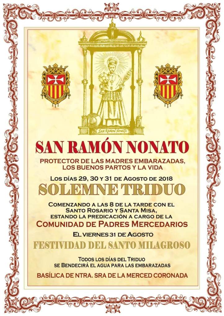 Triduo San Ramón Nonato
